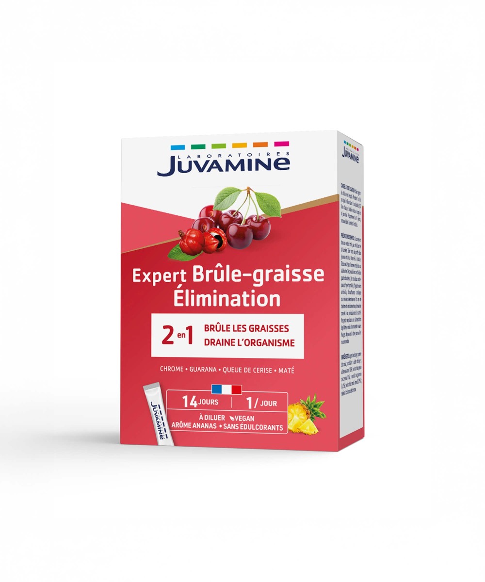 Expert Brûle-Graisse 2-en-1 - 14 Sticks | Juvamine