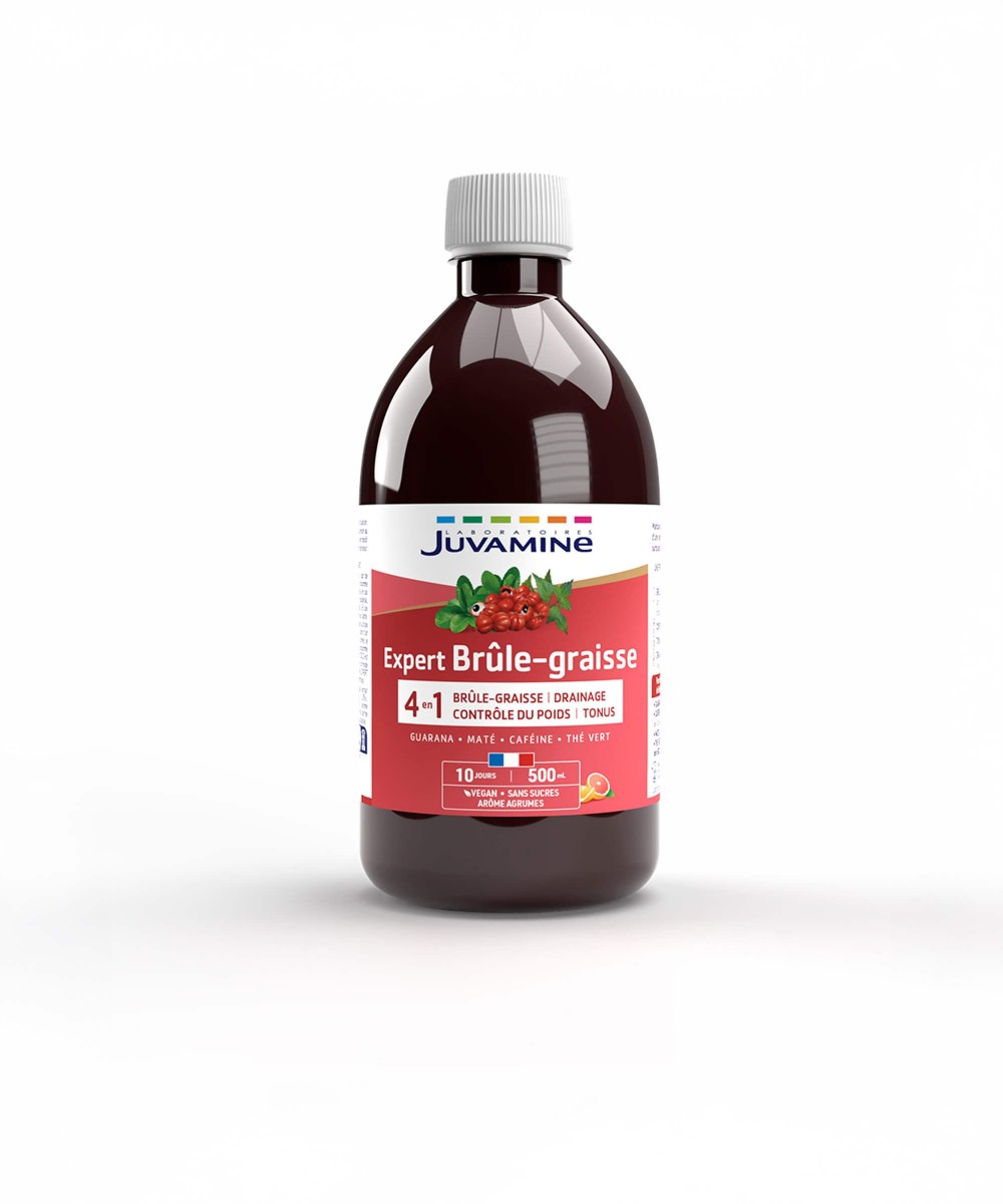 Expert Brûle-Graisse 4-en-1 - 500 ml à Diluer | Juvamine