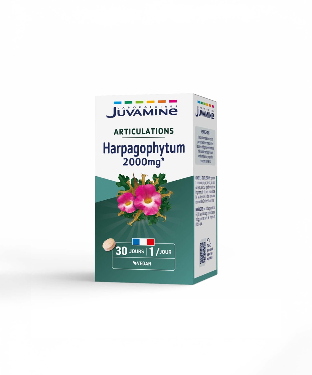 Harpagophytum 2000 mg - Articulations 30 comprimés | Juvamine