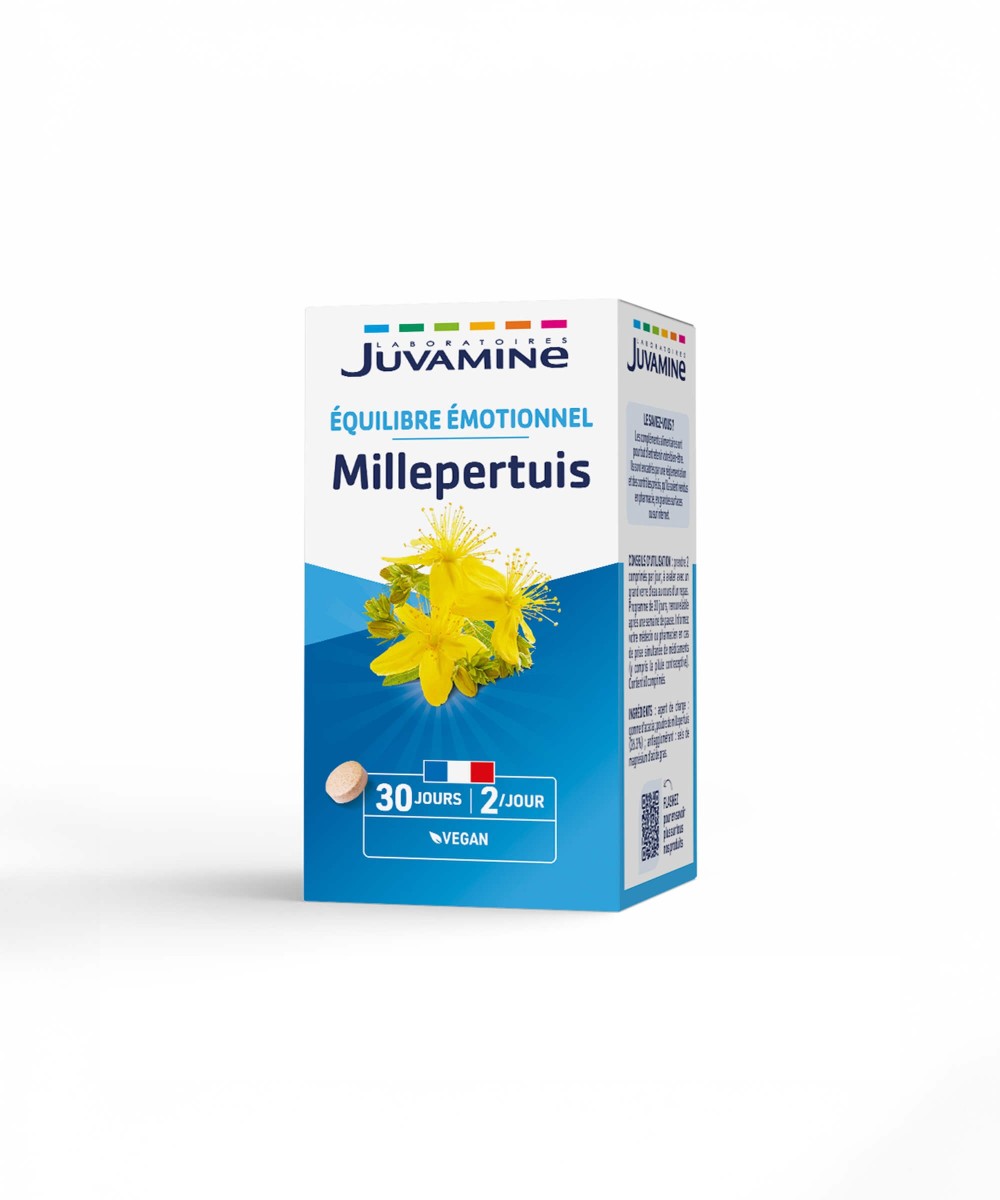 Millepertuis - Équilibre Émotionnel 60 comprimés | Juvamine