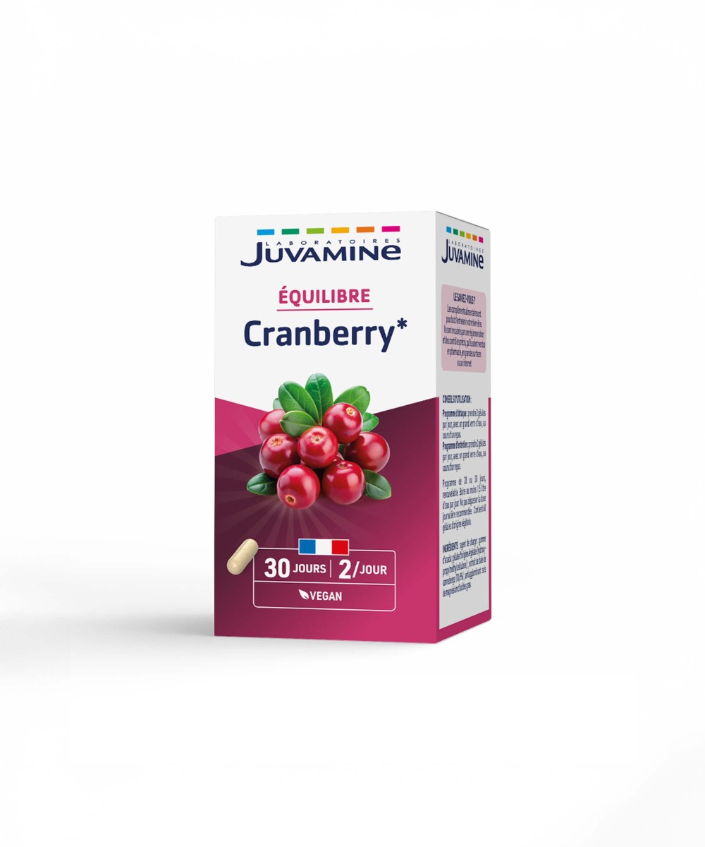 Cranberry - Equilibre 60 gélules | Juvamine