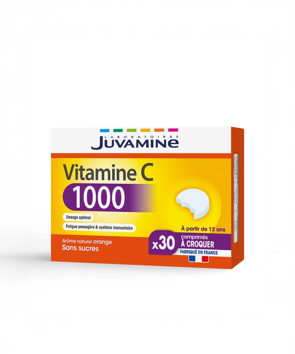 Vitamine C 1000 - 4 mois d’énergie et vitalité | Juvamine