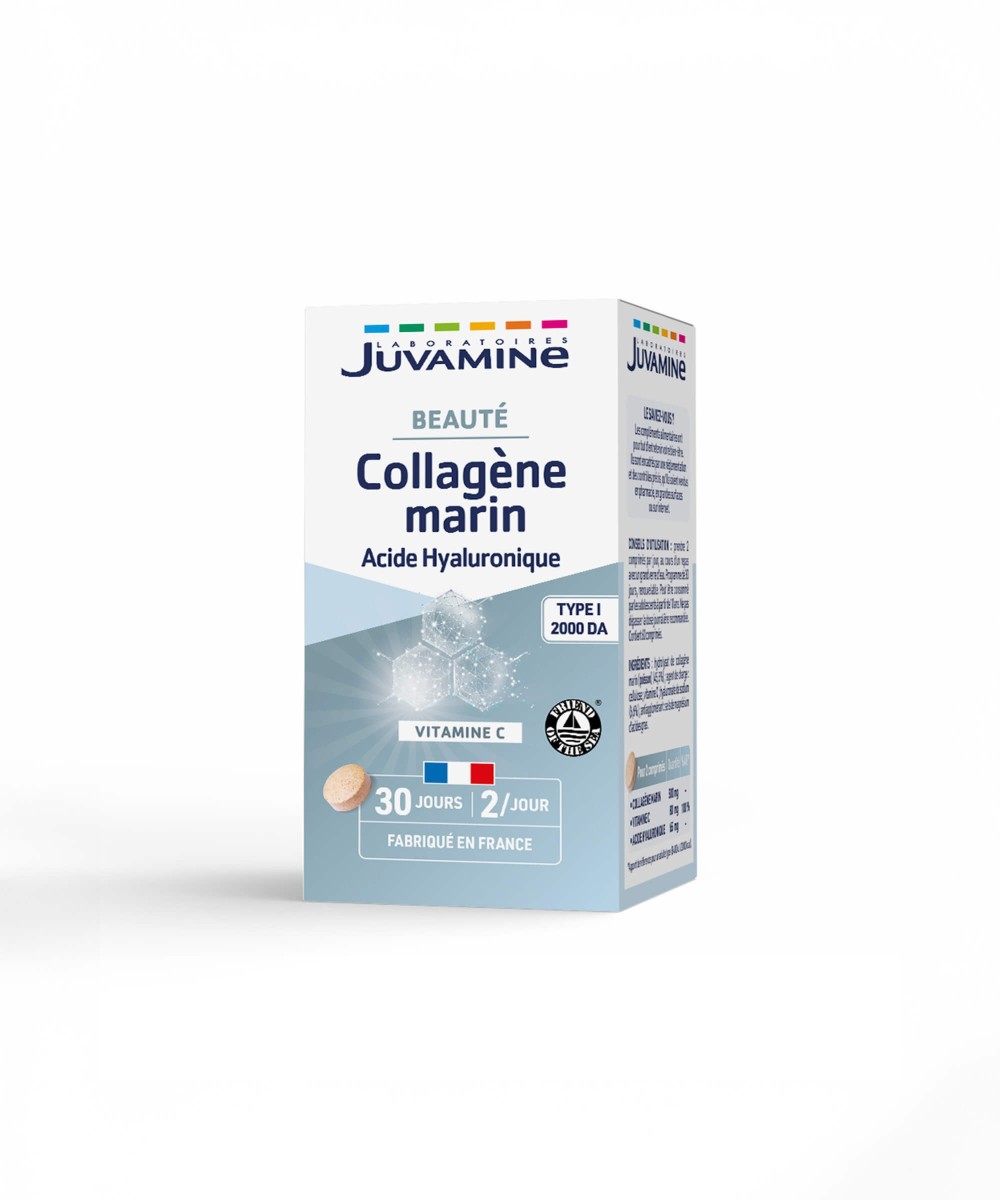 Collagène Marin Acide Hyaluronique - Beauté - Comprimés | Juvamine