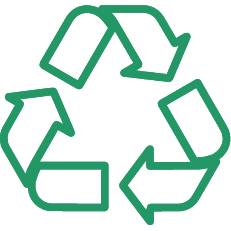 Étui entièrement recyclable