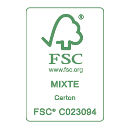 Carton issu de forêts certifiées FSC®