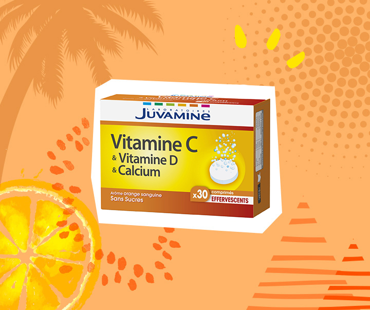 Fizz Vitamine C Vitamine D Calcium Effervescent Juvamine